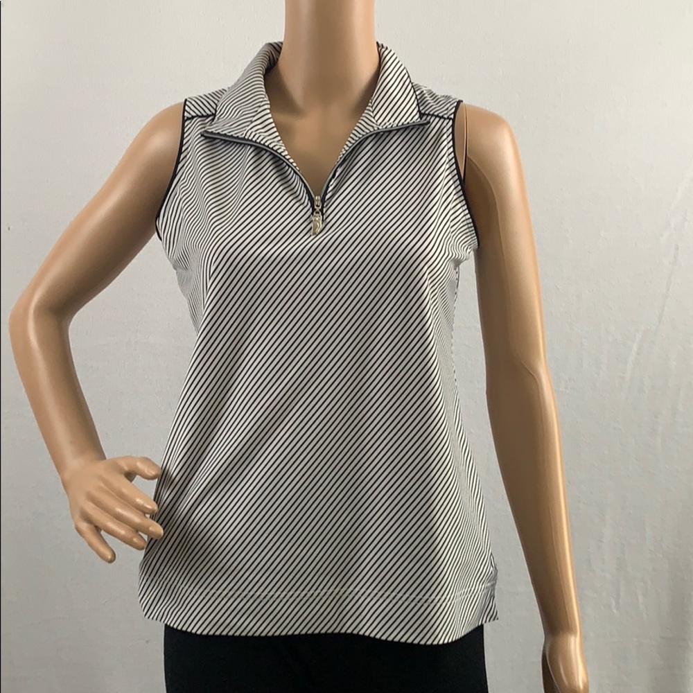 New sport Haley sleeveless stripped top. Size m